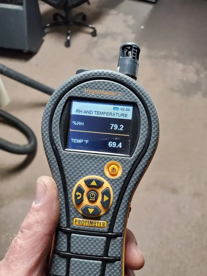 Moisture meter humidity assessment for Fire & Smoke Damage Restoration in Girard