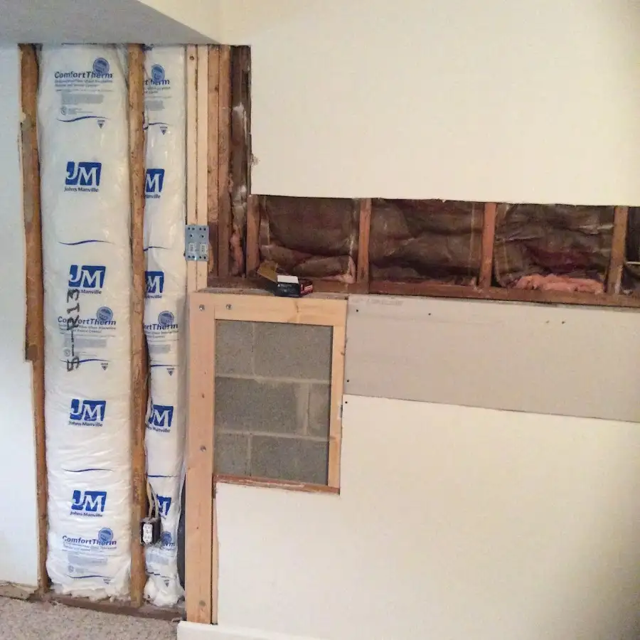 Wall insulation replacement during Odor Removal & Deodorization in Girard